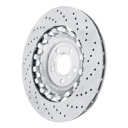 DFC 12-19 BMW M6 Left Rear Drilled Hi-Carbon Alloy Geomet Coated Rotor
