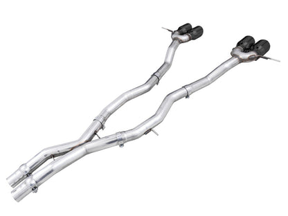 AWE Tuning Track Edition Cat-Back Exhaust for BMW G8X M3/M4 - Diamond Black Tips