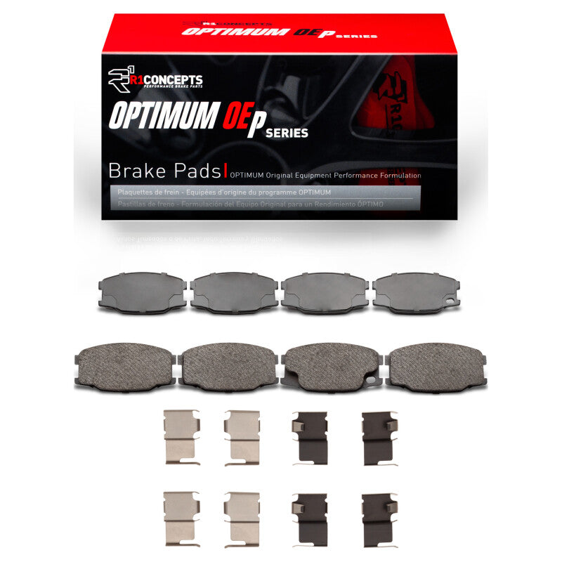 R1 Concepts R1 1995-2004 Mitsubishi Fuso FE Front/Rear R1 Optimum OE Pads & Hardware Kit