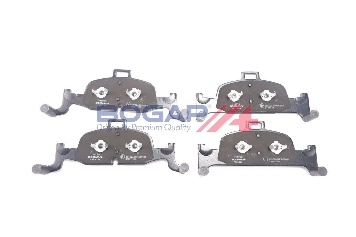 BOGAP A8210294 Brake Pad Set, Disc Brake