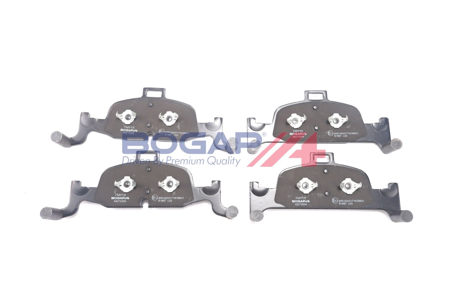 BOGAP A8210294 Brake Pad Set, Disc Brake