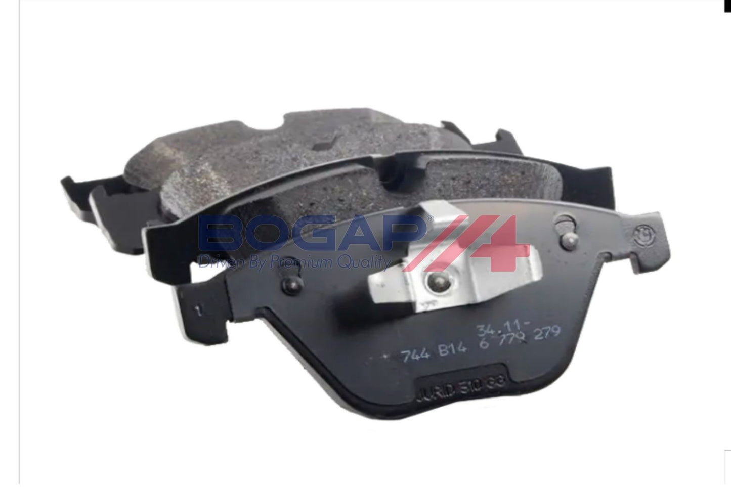 BOGAP B8210215 Brake Pad Set, Disc Brake