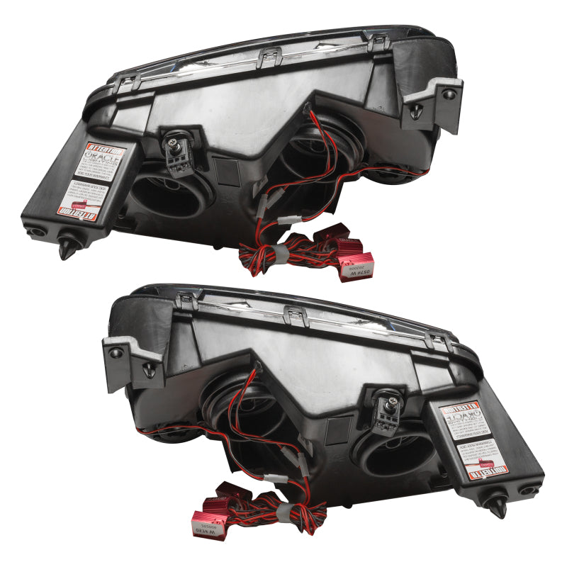 ORACLE Lighting Oracle 05-10 Dodge Charger SMD HL (Non-HID) - Triple Halo - ColorSHIFT w/ BC1 Controller