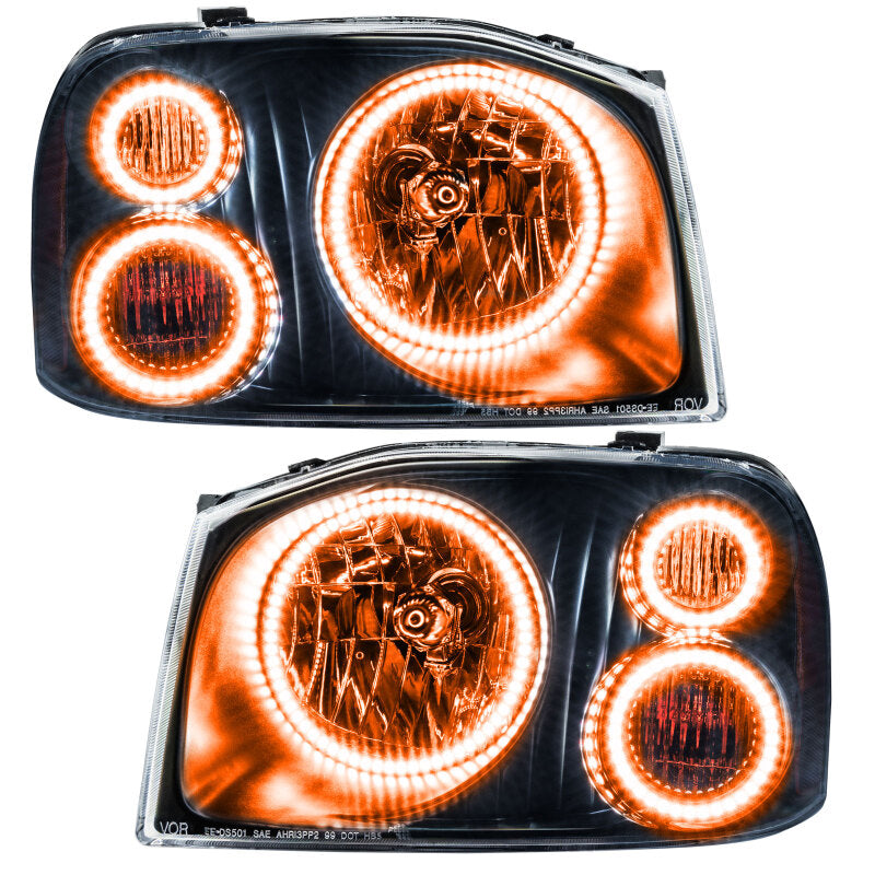 ORACLE Lighting Oracle 01-04 Nissan Frontier SMD HL - Triple Halo - ColorSHIFT w/ Simple Controller