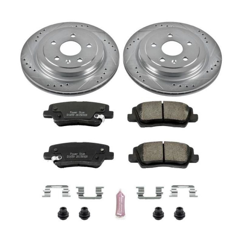 PowerStop Power Stop 14-18 Cadillac CTS Rear Z23 Evolution Sport Brake Kit