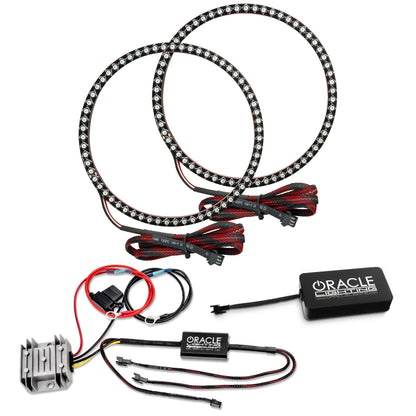 ORACLE Lighting Oracle Toyota FJ Cruiser 07-14 Halo Kit - Dynamic ColorSHIFT
