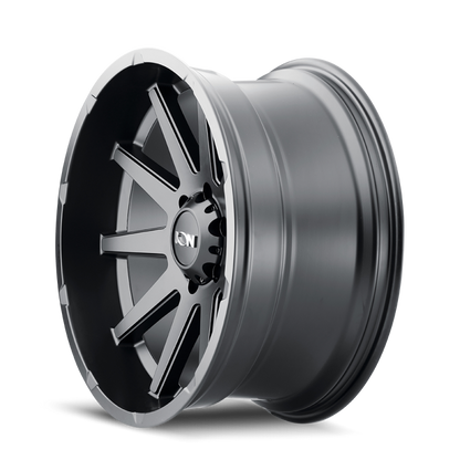 ION Wheels ION Type 143 20x9 / 8x180 BP / 25mm Offset / 124.1mm Hub Matte Black Wheel