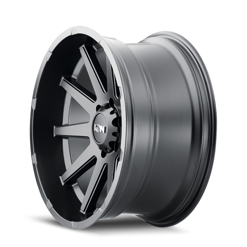 ION Wheels ION Type 143 17x9 / 8x165.1 BP / 18mm Offset / 125.2mm Hub Matte Black Wheel