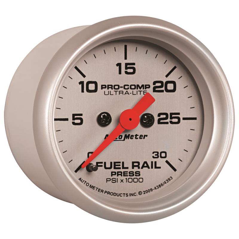 AutoMeter Gauge Rail Pressure (Ram 5.9L) 2-1/16in. 30Kpsi Digital Stepper Motor Ul