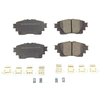 PowerStop Power Stop 2019 Toyota Corolla Rear Z17 Evolution Ceramic Brake Pads w/Hardware