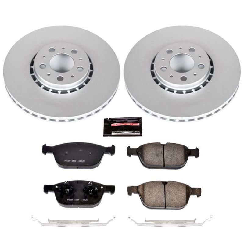PowerStop Power Stop 03-14 Volvo XC90 Front Z23 Evolution Sport Coated Brake Kit