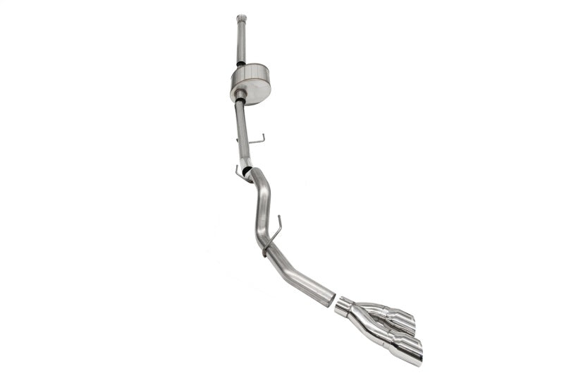 CORSA Performance Corsa 2021-2025 Ford F-150 SuperCrew/6.5in Bed 5.0L V8 Xtreme Cat-Back Dual Side Exit-Polished