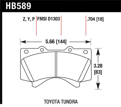 Hawk Performance Hawk LTS Street Brake Pads