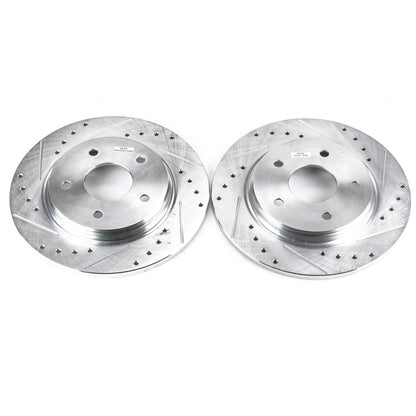 PowerStop Power Stop 08-16 Chrysler Town & Country Rear Evolution Drilled & Slotted Rotors - Pair