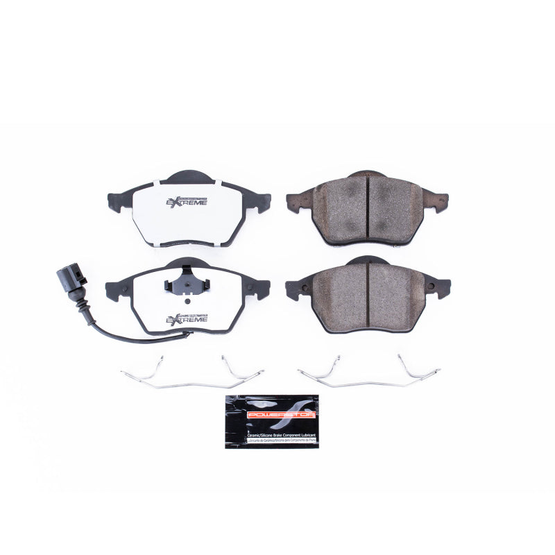 PowerStop Power Stop 00-06 Audi TT Front Z26 Extreme Street Brake Pads w/Hardware