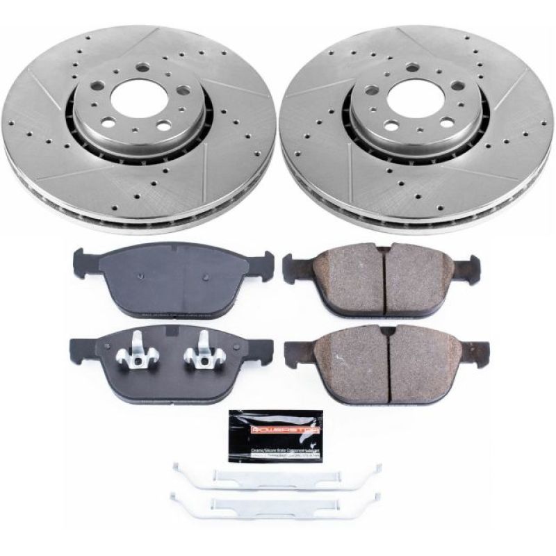PowerStop Power Stop 03-14 Volvo XC90 Front Z23 Evolution Sport Brake Kit