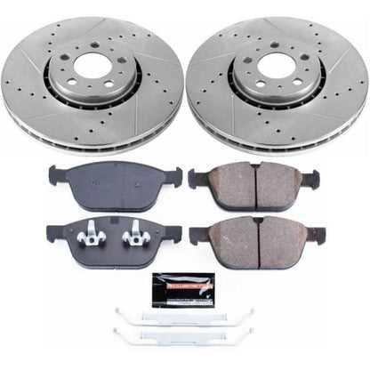 PowerStop Power Stop 03-14 Volvo XC90 Front Z23 Evolution Sport Brake Kit