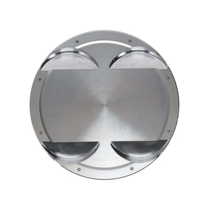 Manley Performance Manley Mitsubishi 4B11 86mm Bore 9.0:1 CR -5cc Dish Turbo Tuff Piston Set w/ Rings