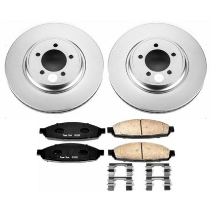 PowerStop Power Stop 03-05 Lincoln Aviator Front Z17 Evolution Geomet Coated Brake Kit