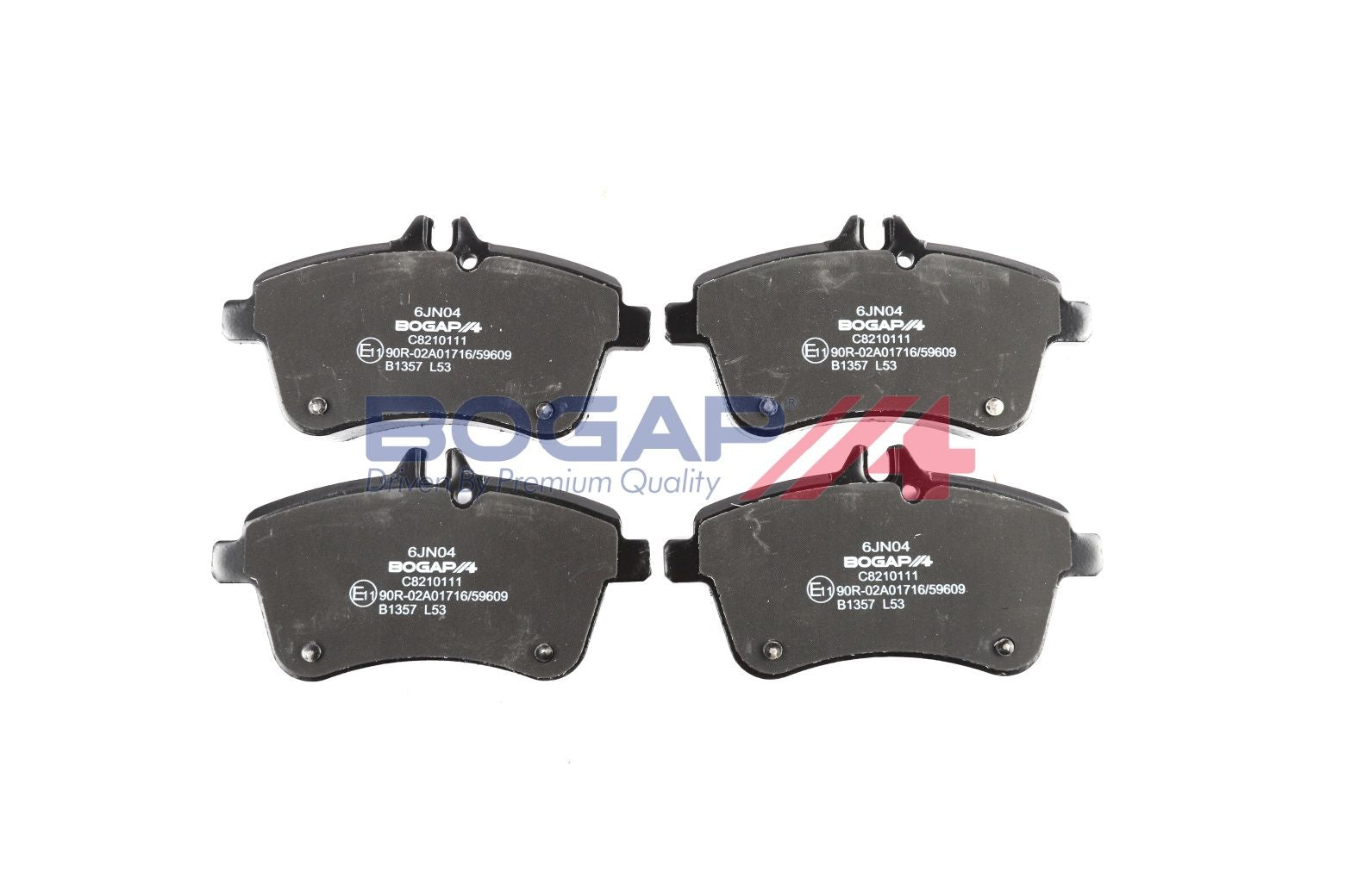 BOGAP C8210111 Brake Pad Set, Disc Brake
