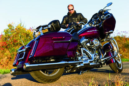 Kuryakyn Fixed Mounts Multi-Purpose Driver & Passenger Backrest 14 and Up Touring Models Chrome