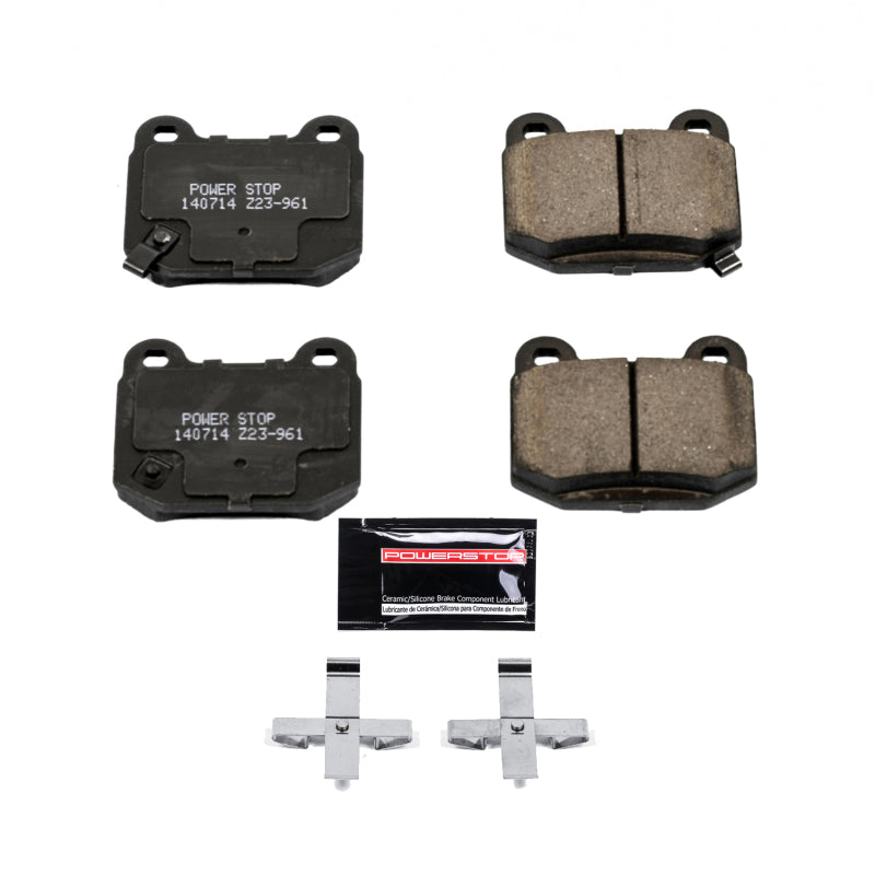 PowerStop Power Stop 03-05 Infiniti G35 Rear Z23 Evolution Sport Brake Pads w/Hardware