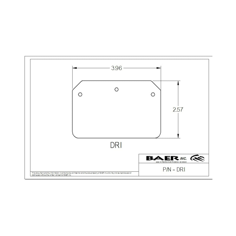 Baer Brakes Rear Ends w/ Ford 9in Early Big Bearing HE 11in SS4+ Dual DS Rear SDZ Brake Kit - FR