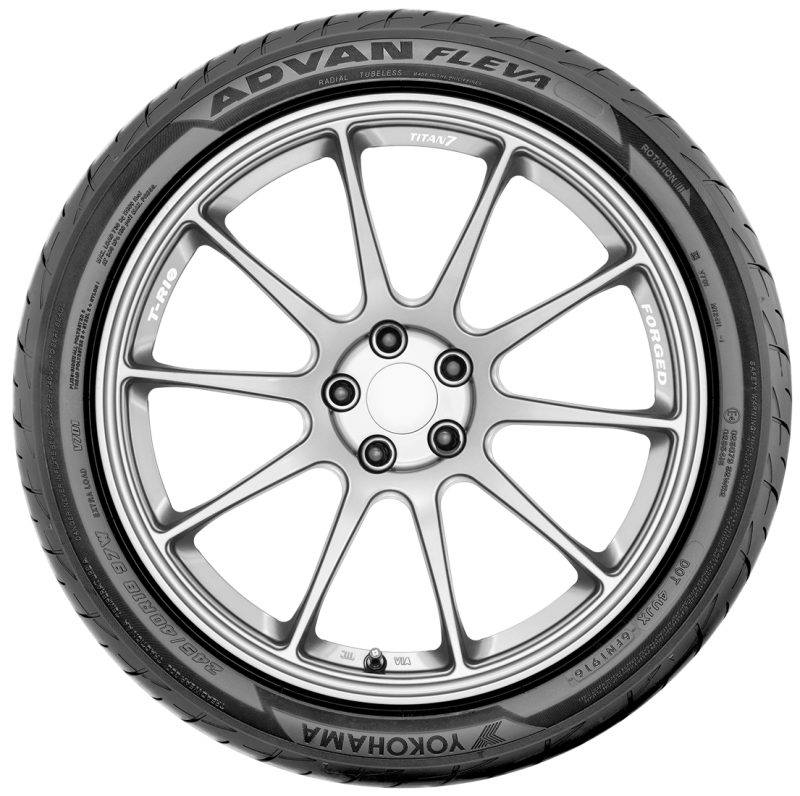 Yokohama Tire Yokohama Advan Fleva V701 Tire - 225/50R17 98W