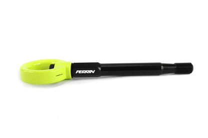 Perrin Performance PERRIN 08-14 Subaru WRX/STI (Sedan) / 20-25 Outback All Models Tow Hook Kit (Rear) - Neon Yellow