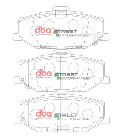DBA 2020+ Suzuki Jimny 1.5L (A6G) SP Performance Front Brake Pads