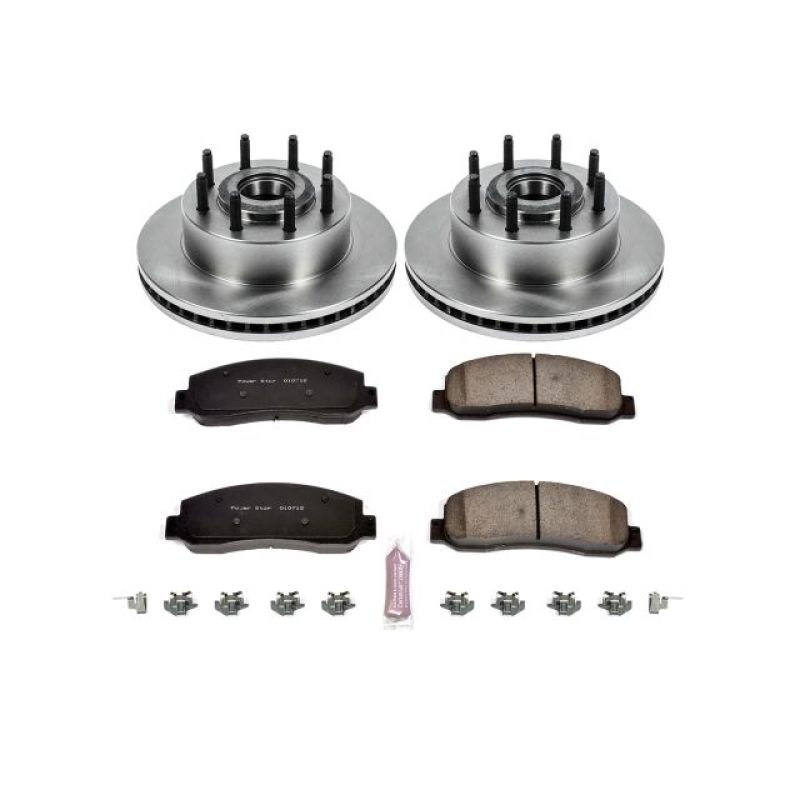 PowerStop Power Stop 07-10 Ford F-350 Super Duty Front Autospecialty Brake Kit