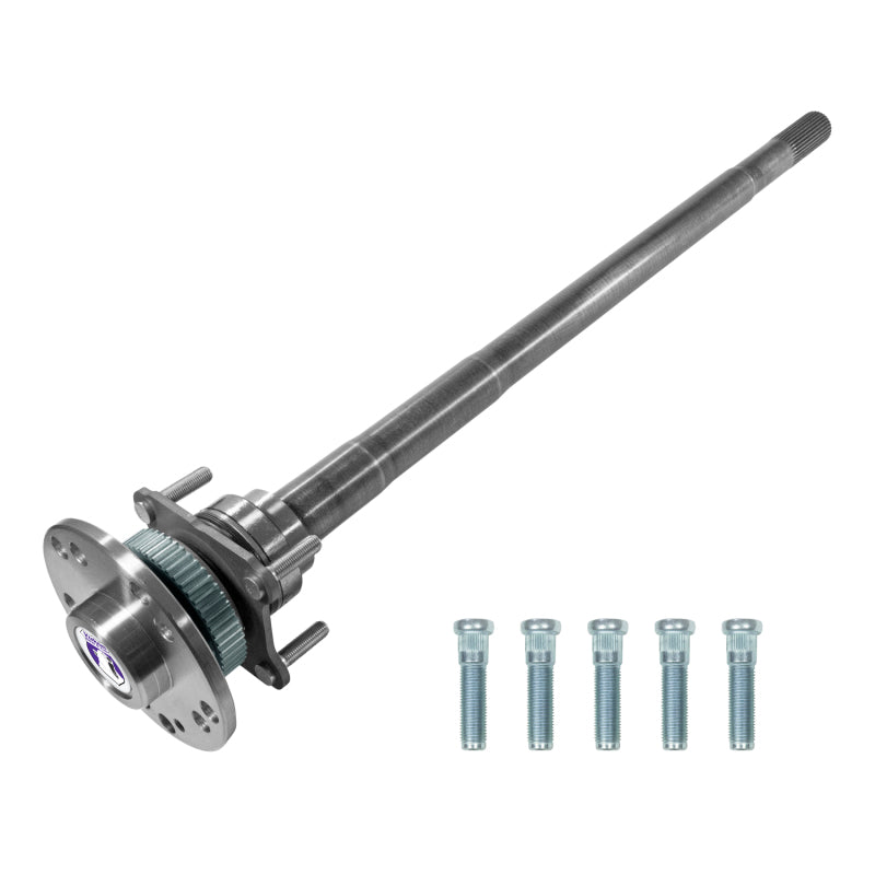 Yukon Gear & Axle Yukon Gear Left Rear 4340 Chromoly Double Drilled Axle Kit Jeep JL/JT Rubicon 32 Spline 32.2in Long
