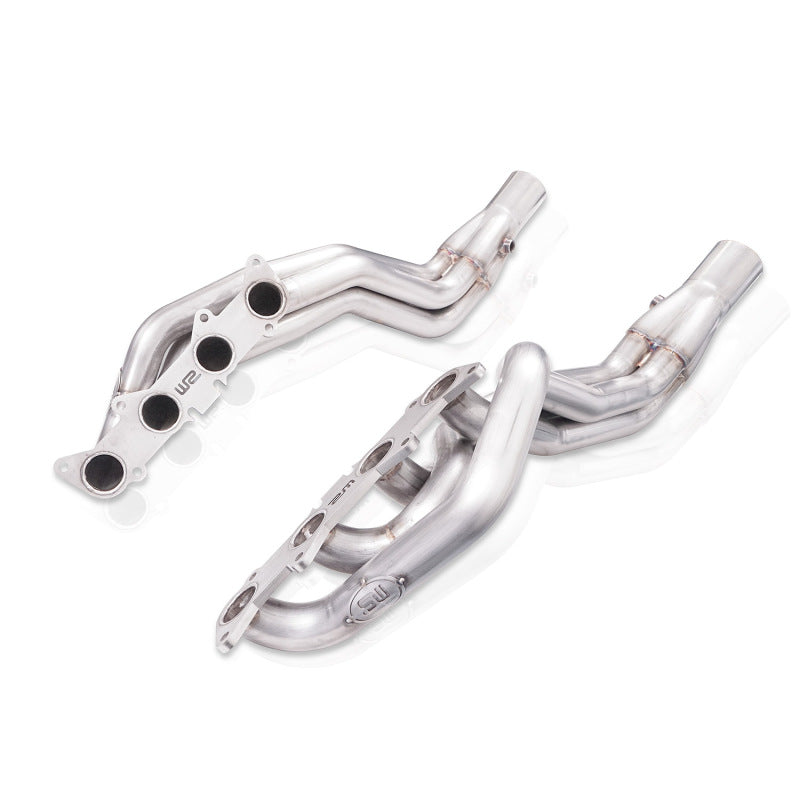 Stainless Works 2015+ Ford GT350 Headers 1-7/8in Primaries High-Flow Cats 3in Collectors
