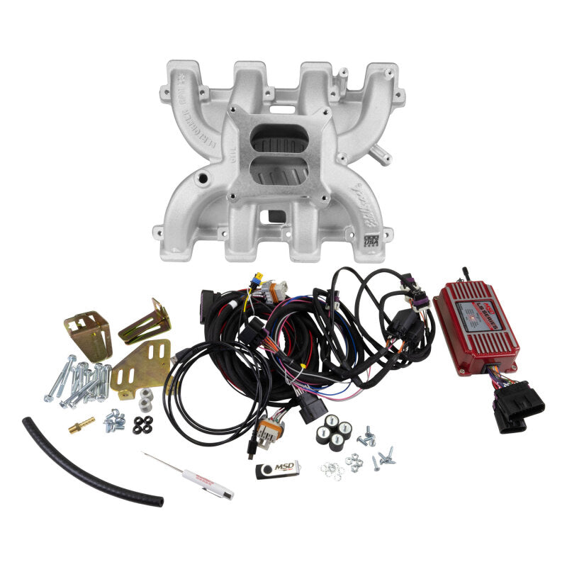 Edelbrock Manifold Perf RPM for GM LS3 Carbureted w/ Timing Control Module