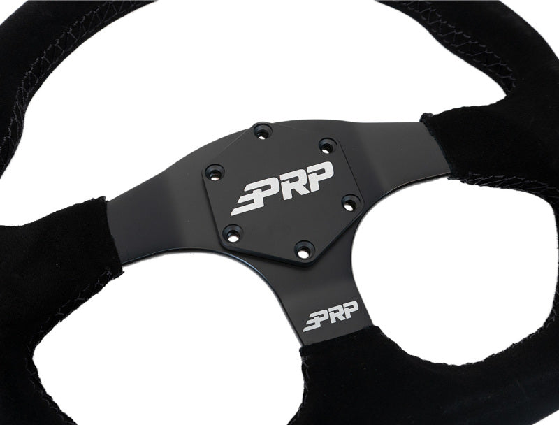 PRP Seats PRP Comp-R Suede Steering Wheel Black