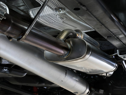 aFe 24-25 Toyota Tacoma L4-2.4L (t) Vulcan Series 2.5in to 3in Cat-Back w/ Black Tip