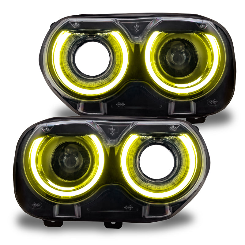 ORACLE Lighting Oracle 15-21 Dodge Challenger RGB+W Headlight DRL Upgrade Kit - ColorSHIFT+W