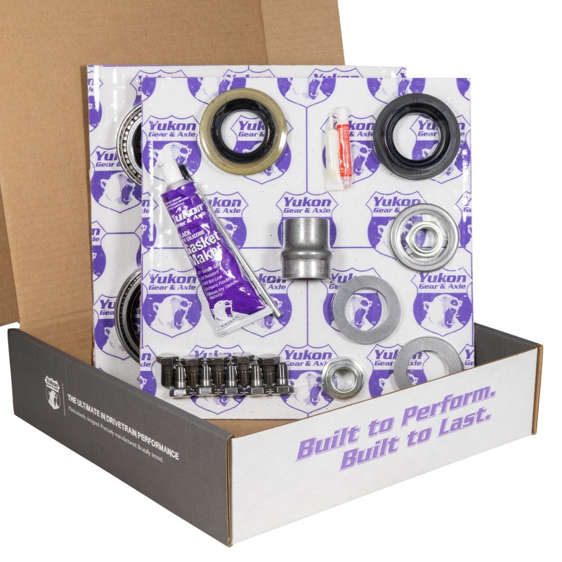 Yukon Gear & Axle Yukon Gear Ring & Pinion Gear Kit Pkg F&R w/Install Kits Toyota 8.0/8.0 IFS 4.56 Ratio