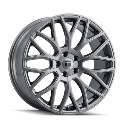 Touren 3276 TR76 18x8 / 5x114.3 BP / 35mm Offset / 72.6mm Hub Gloss Graphite Wheel