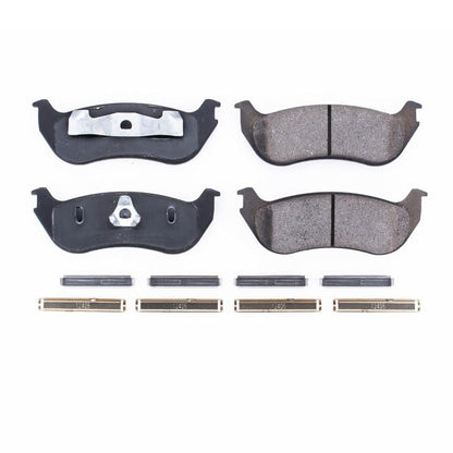 PowerStop Power Stop 96-02 Ford Crown Victoria Rear Z17 Evolution Ceramic Brake Pads w/Hardware
