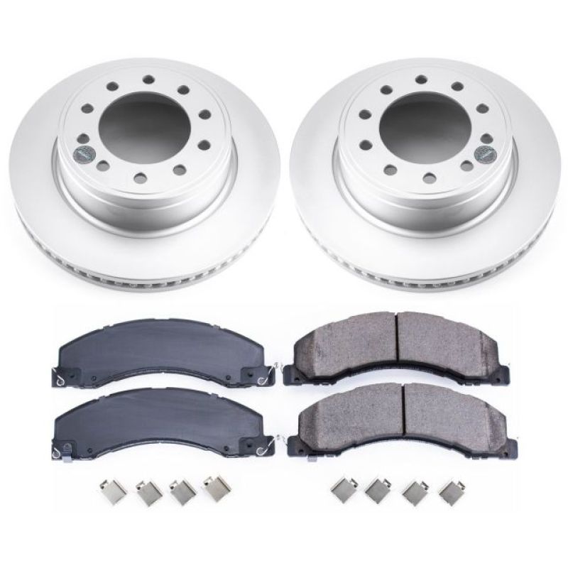 PowerStop Power Stop 11-18 Ram 5500 Front Z17 Coated Brake Kit