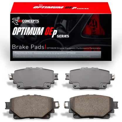 R1 Concepts R1 20-26 Toyota Grand Highlander Rear Optimum OE Brake Pads
