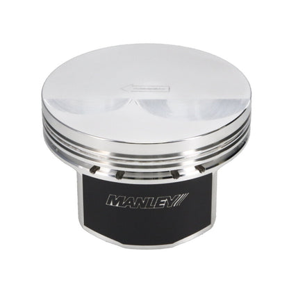 Manley Performance Manley Small Block Chevy LS Series 4.065in Bore - 1.304in CD -4cc Dish Platinum Series Pistons