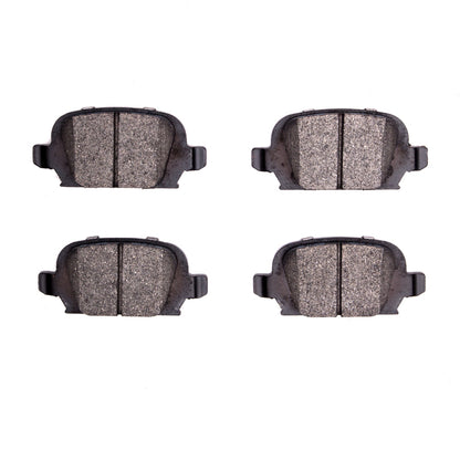 DFC 98-08 Chevrolet Tigra (Mexico) Rear 3000 Semi-Metallic Brake Pads