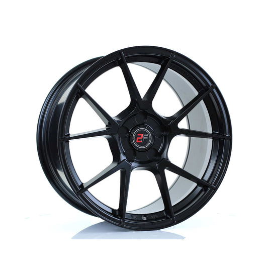 2FORGE ZF6 Matte Black 18x10 5X120 76mm CB Alloy Wheel