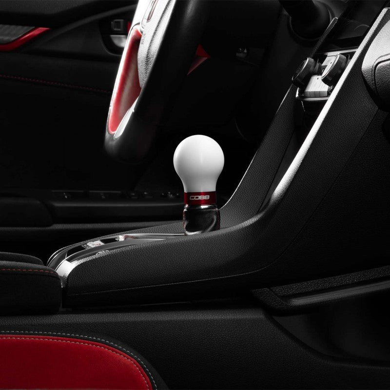 COBB 2H1360-W GEAR KNOB (WHITE) FOR HONDA CIVIC TYPE R (FK8) 2017-2021
