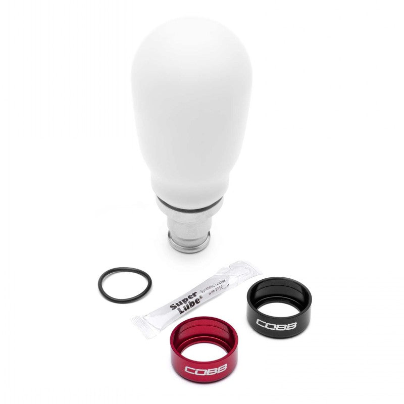 COBB 2H1370-W GEAR KNOB (WHITE) FOR HONDA CIVIC TYPE R (FK8) 2017-2021