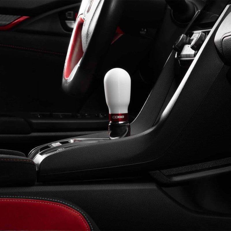 COBB 2H1370-W GEAR KNOB (WHITE) FOR HONDA CIVIC TYPE R (FK8) 2017-2021