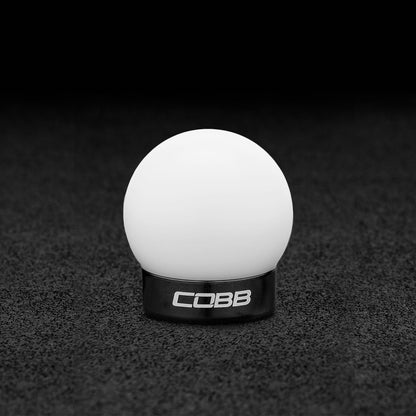 COBB 2M1350-W-BK FORD MUSTANG SHIFT KNOB - WHITE KNOB W/STEALTH BLACK