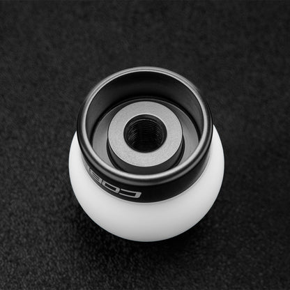 COBB 2M1350-W-BK FORD MUSTANG SHIFT KNOB - WHITE KNOB W/STEALTH BLACK